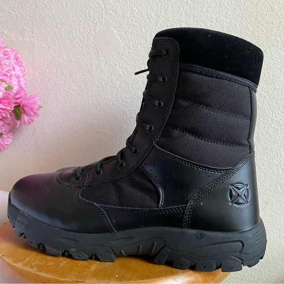 Tactic gear mens combat boots size 13 black - Picture 4 of 5